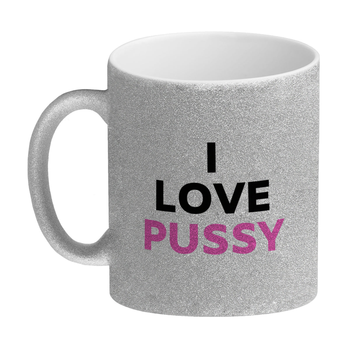 I Love Pussy Kaffeebecher