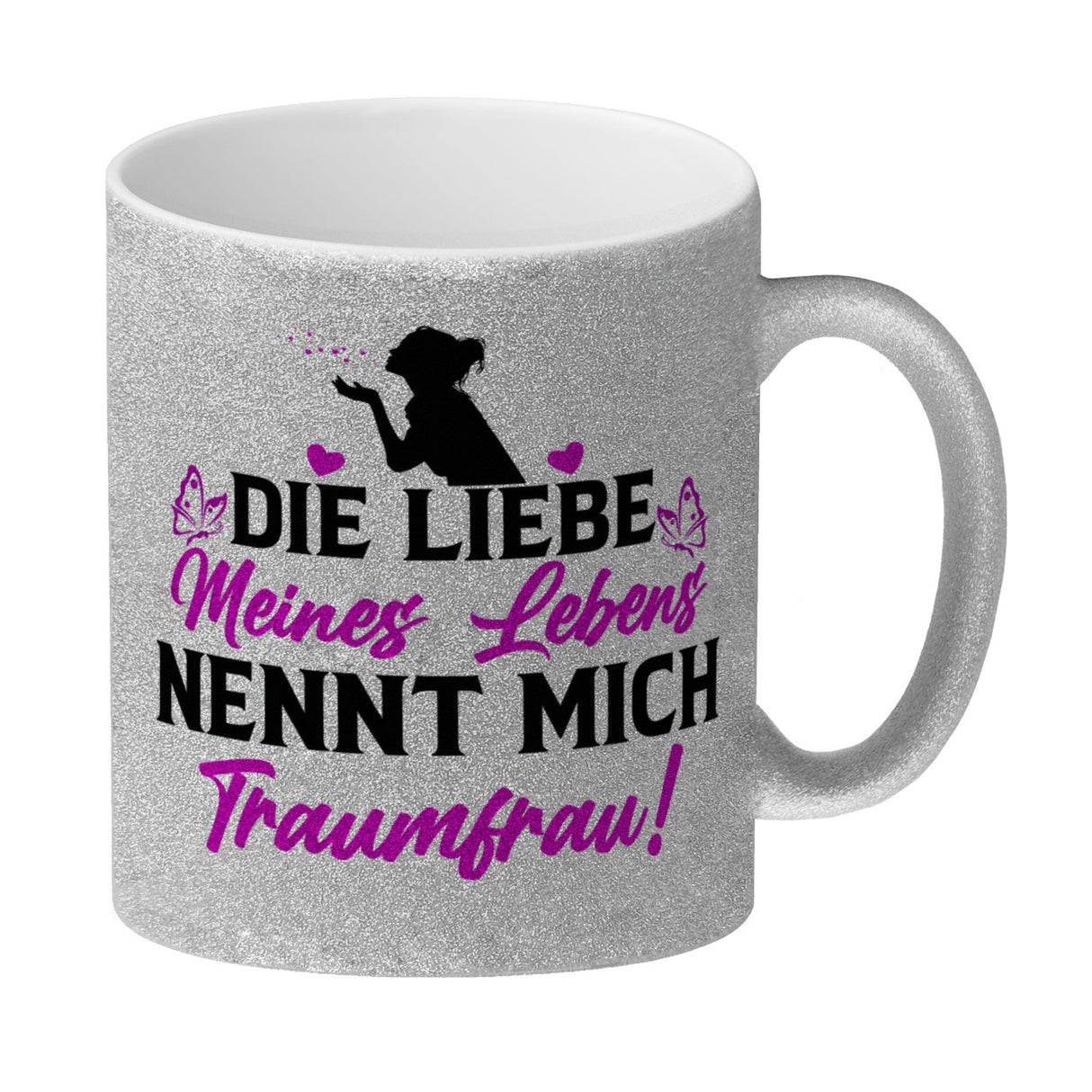 Die Liebe meines Lebens nennt mich Traumfrau Kaffeebecher zum Valentinstag