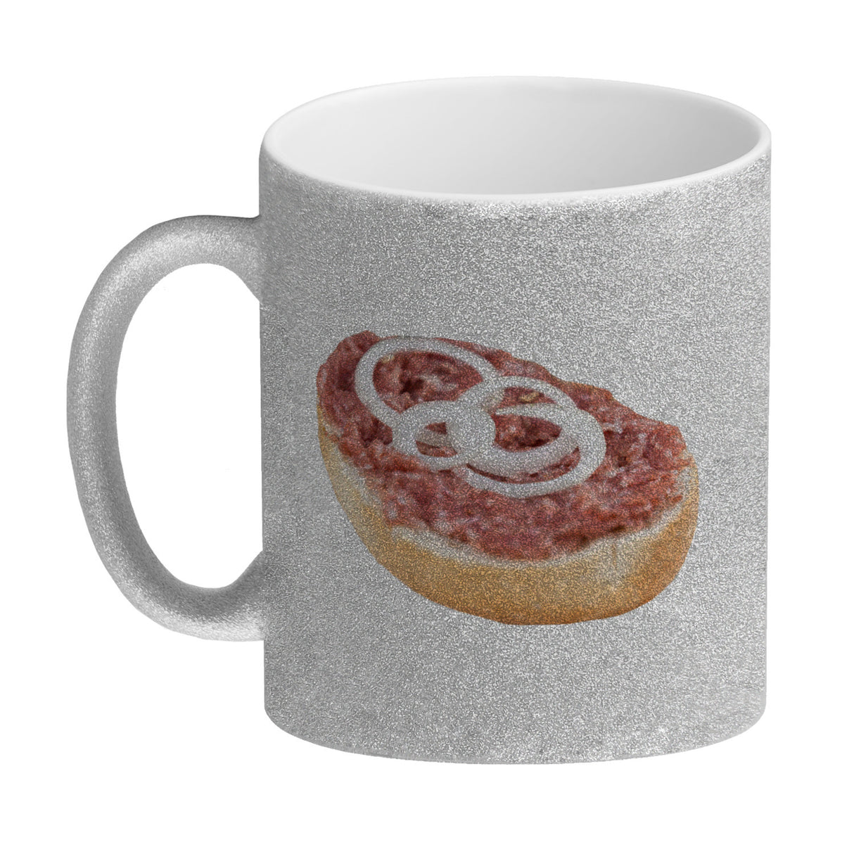 Mettbrötchen Kaffeebecher