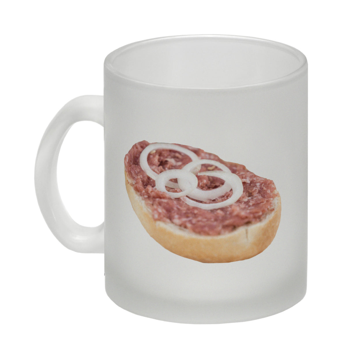 Mettbrötchen Kaffeebecher