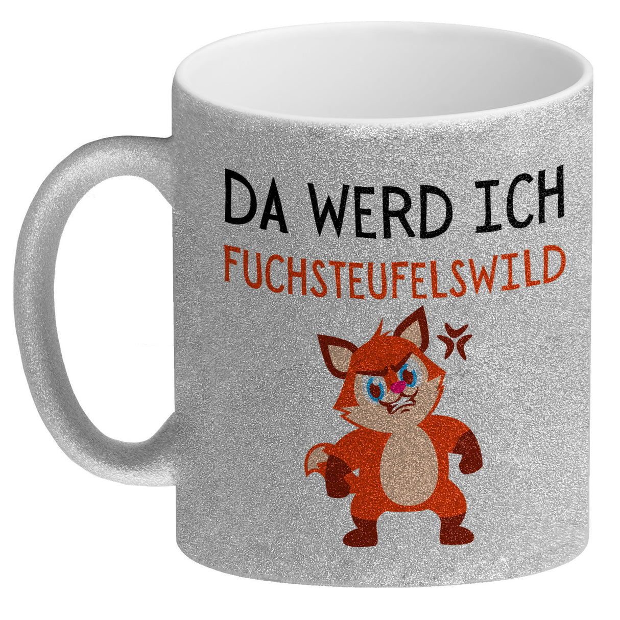 Fuchs Kaffeebecher mit Spruch This makes me fox devils wild