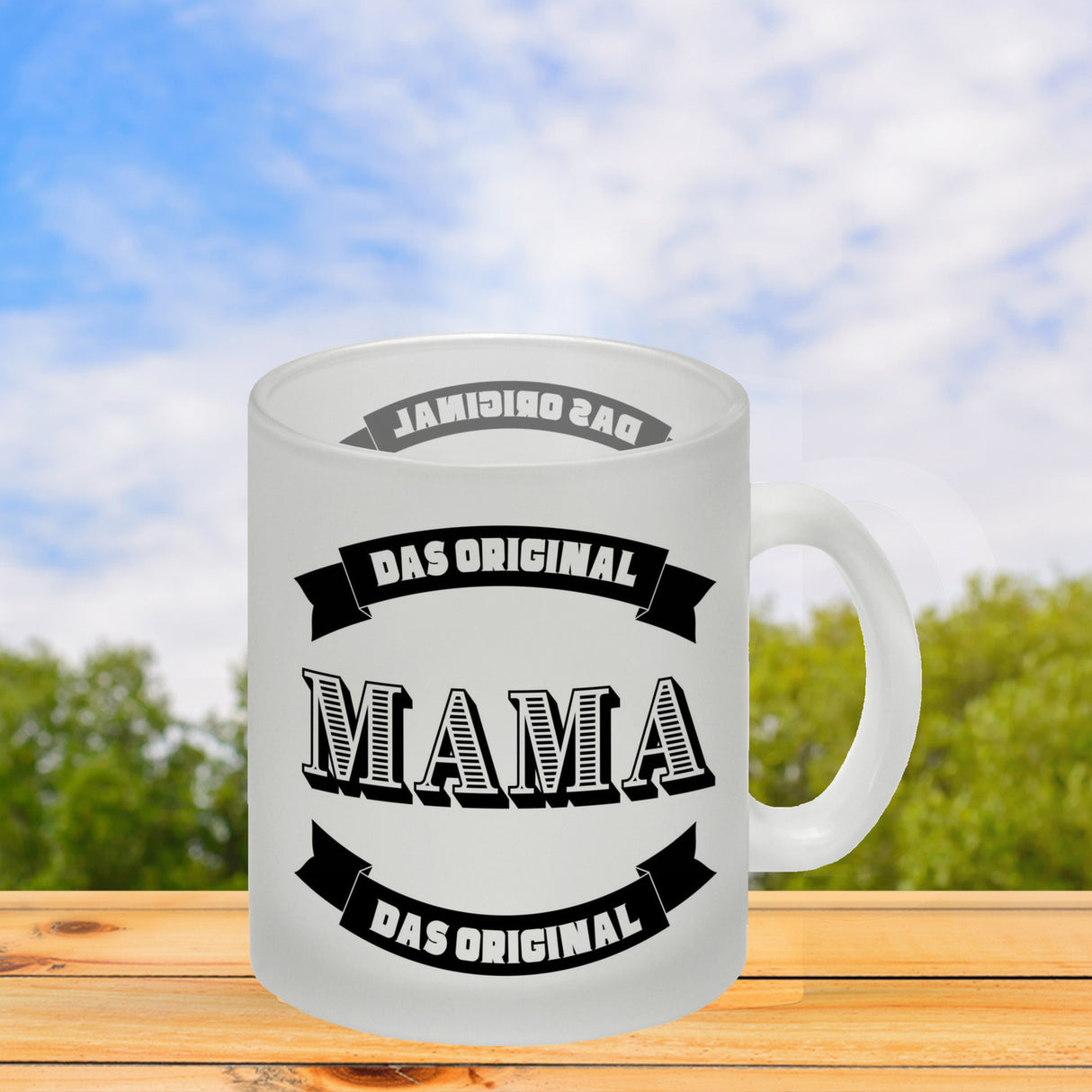 Papa Kaffeebecher mit Spruch Papa Das Original