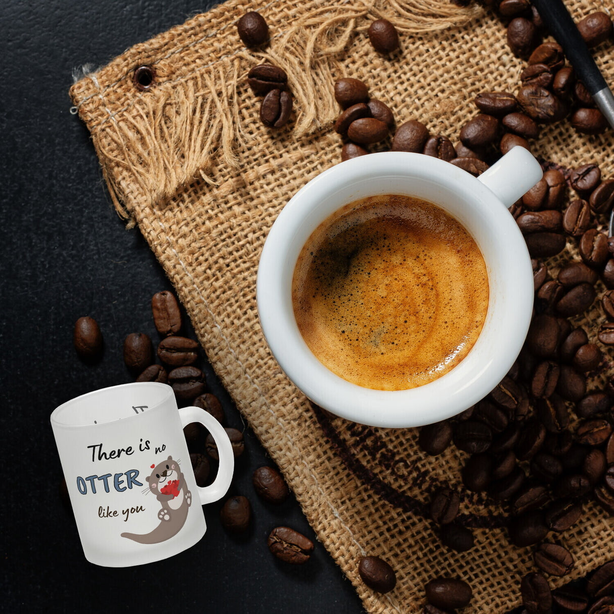 Otter Kaffeebecher mit Spruch: There is no Otter like you