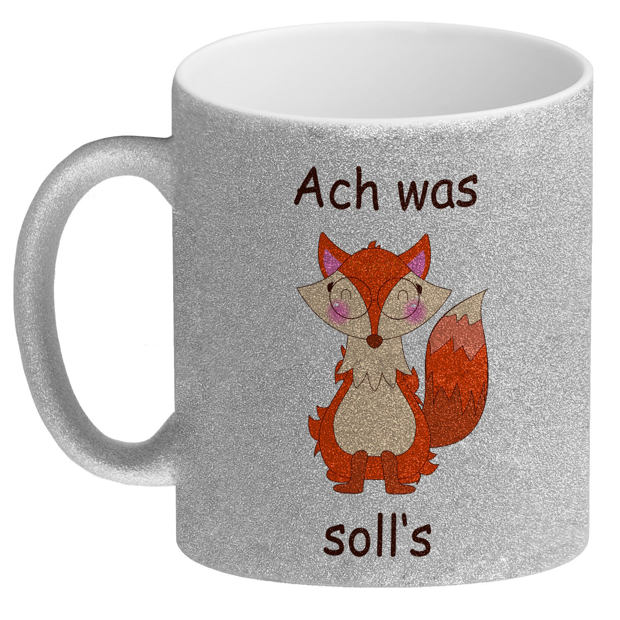 Fuchs Kaffeebecher mit Spruch Oh for Fox sake