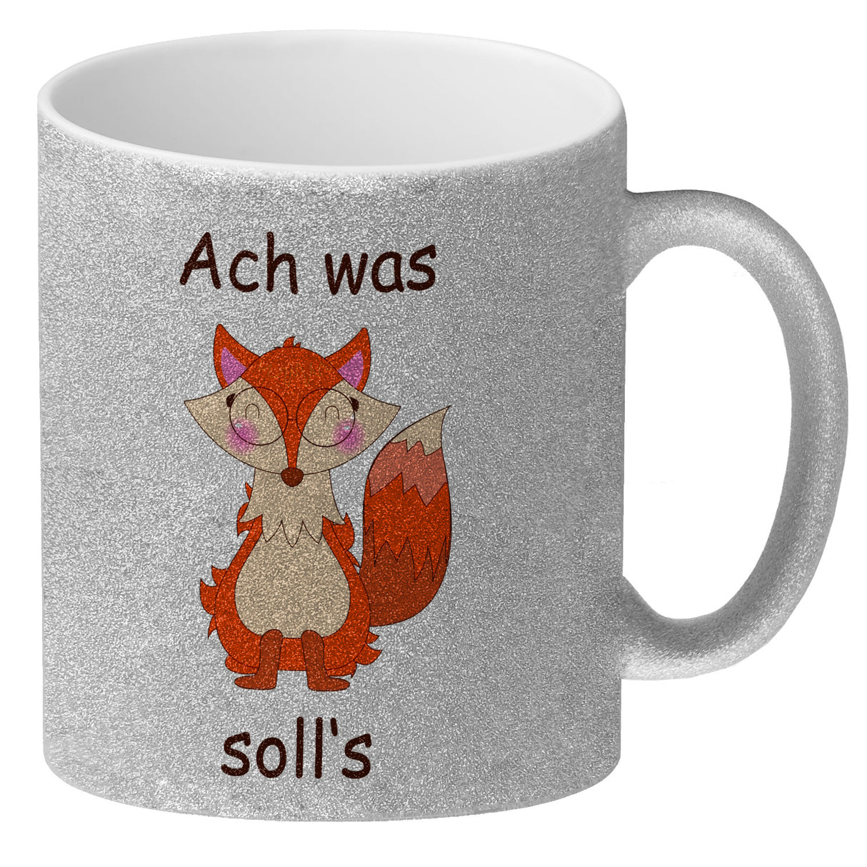 Fuchs Kaffeebecher mit Spruch Oh for Fox sake