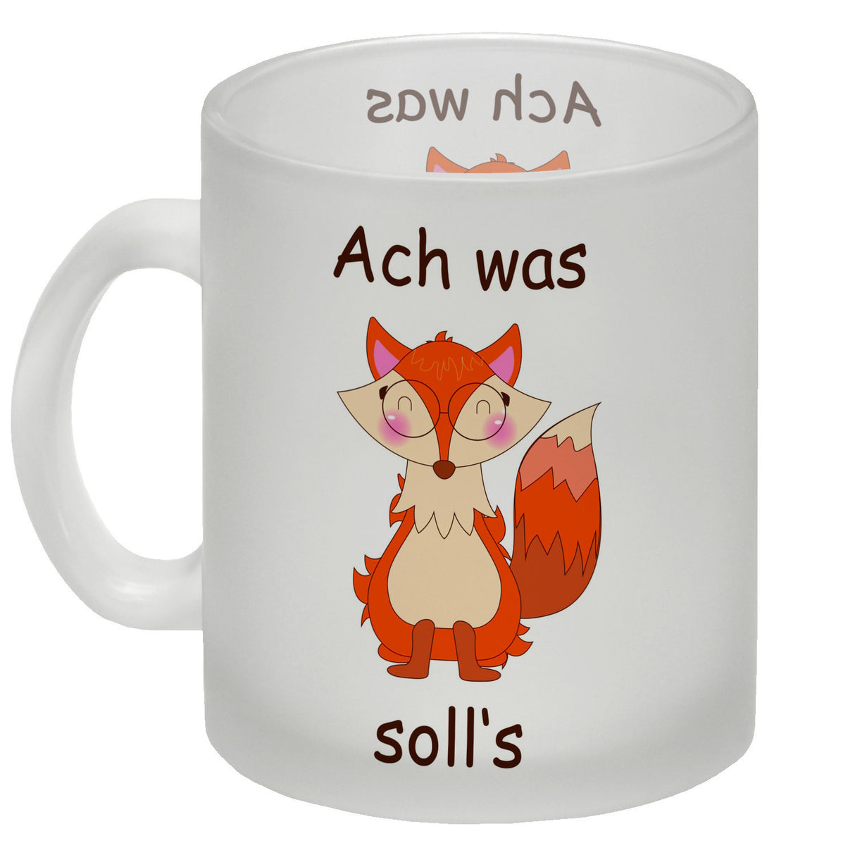 Fuchs Kaffeebecher mit Spruch Oh for Fox sake