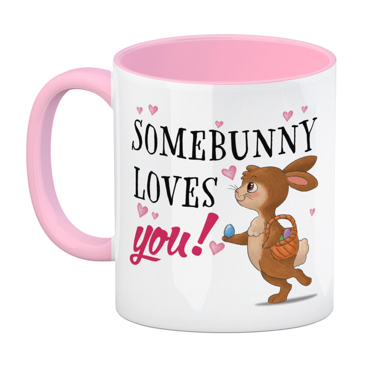 Somebunny loves you Kaffeebecher mit süßem Osterhasen