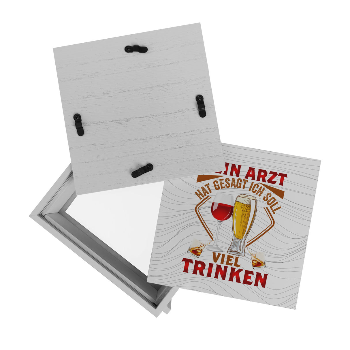 Alkohol Spardose mit Spruch Mein Arzt hat gesagt ich soll viel trinken