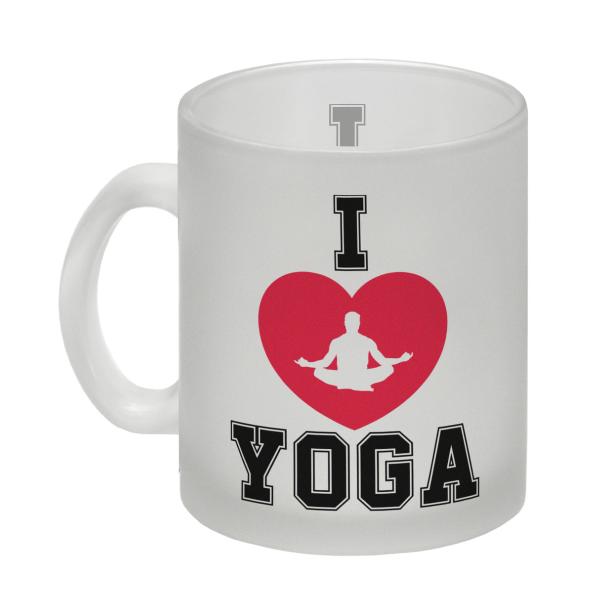 I love Yoga Kaffeebecher für Yogalehrer