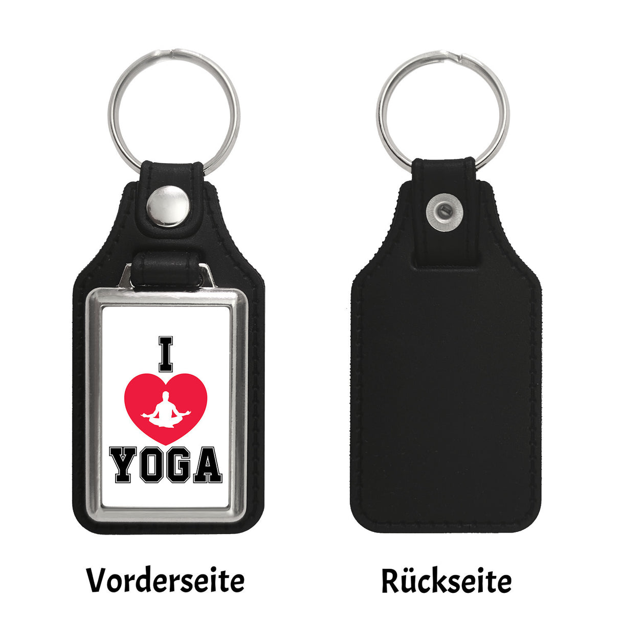 I love Yoga Schlüsselanhänger für Yogalehrer