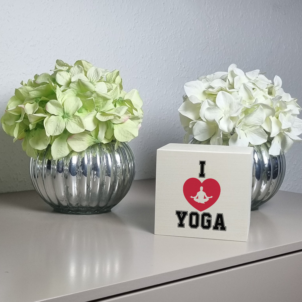 I love Yoga Spardose für Yogalehrer
