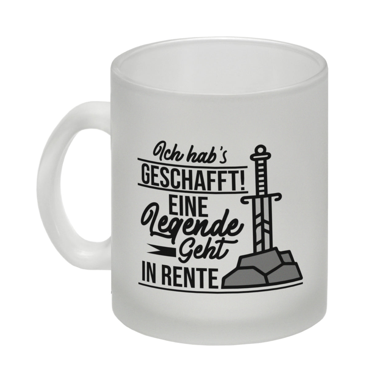 Rentner Kaffeebecher Ich habs geschafft Eine Legende geht in Rente