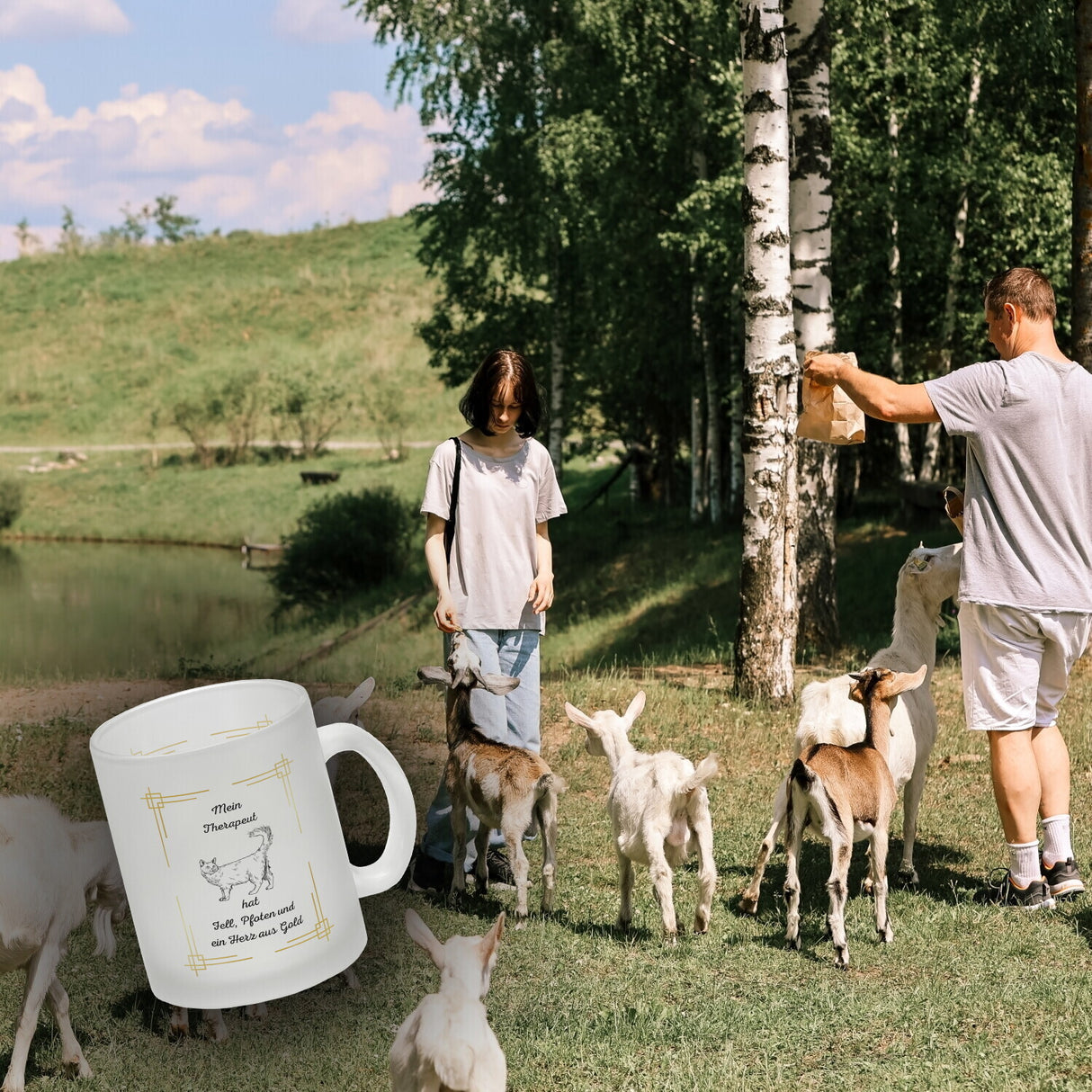 Katze Kaffeebecher eine bunte Tasse für Tierliebhaber