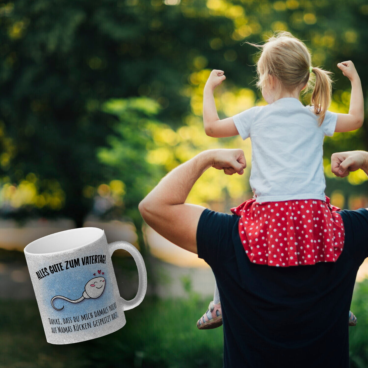 Danke Papa, dass du nicht Kaffeebecher zum Vatertag mit Rücken Spruch