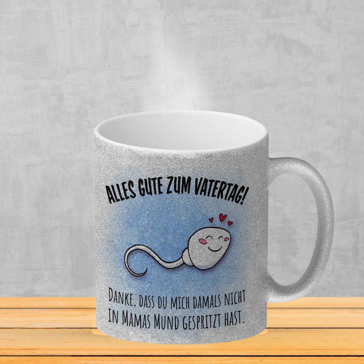 Danke Papa, dass du nicht Kaffeebecher zum Vatertag mit Rücken Spruch