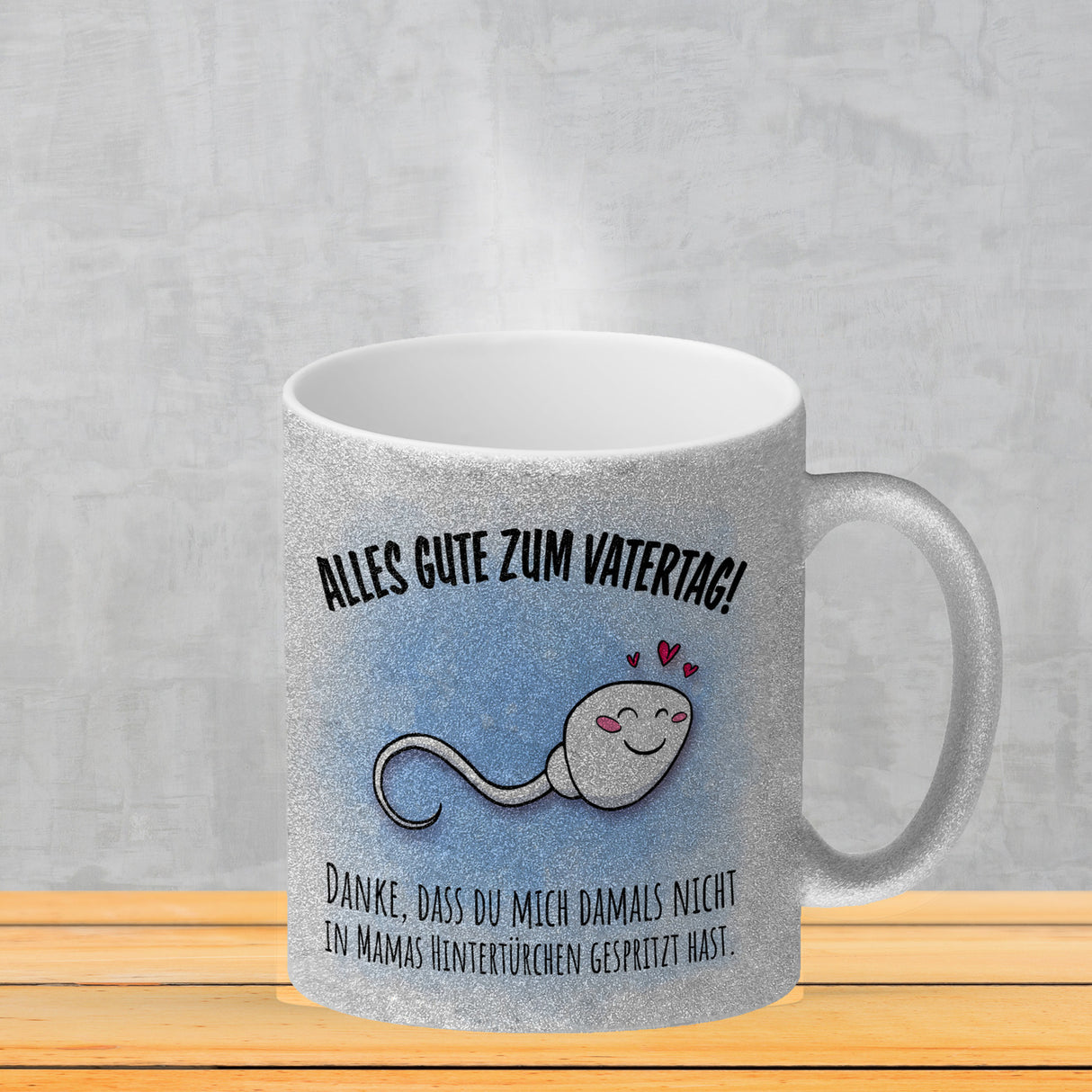 Danke Papa, dass du nicht Kaffeebecher zum Vatertag mit Rücken Spruch