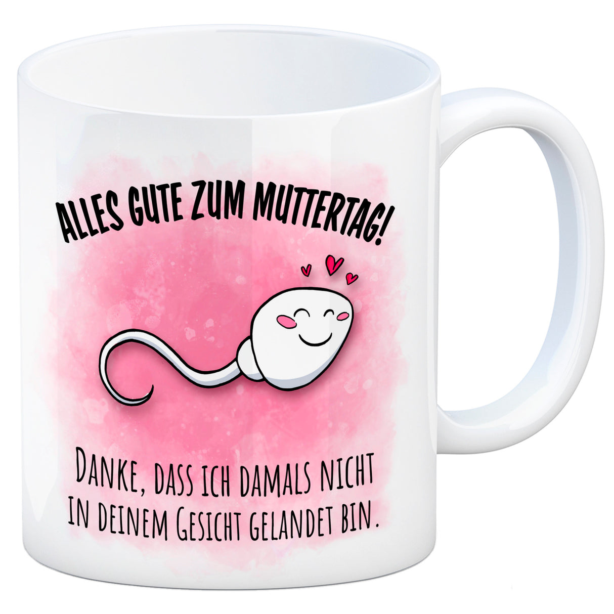 Danke Mama, dass du nicht Kaffeebecher zum Muttertag mit Rücken Spruch