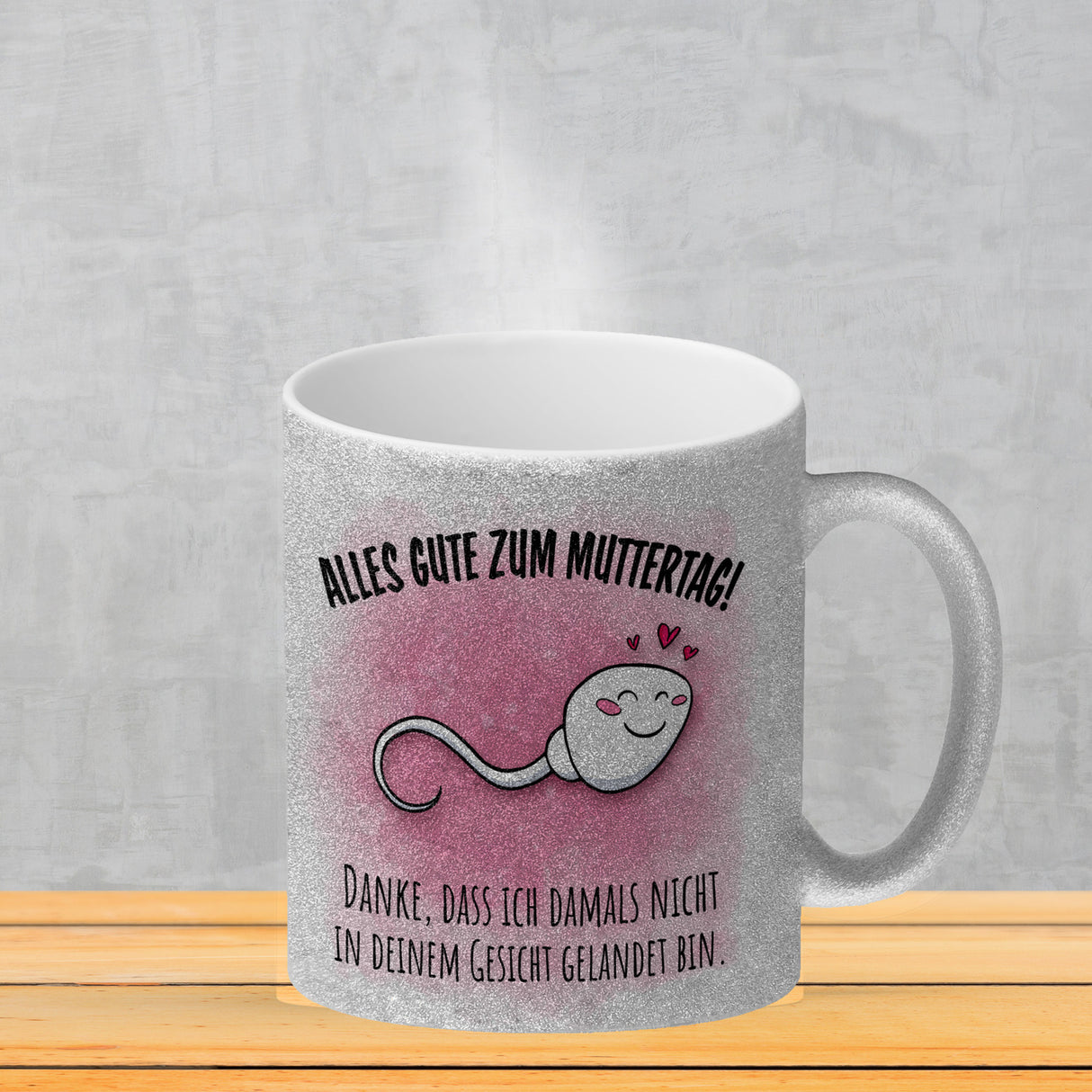 Danke Mama, dass du nicht Kaffeebecher zum Muttertag mit Rücken Spruch