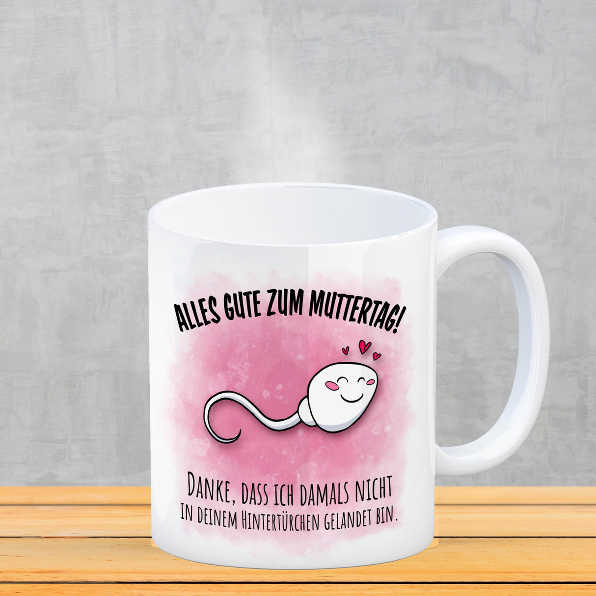 Danke Mama, dass du nicht Kaffeebecher zum Muttertag mit Rücken Spruch