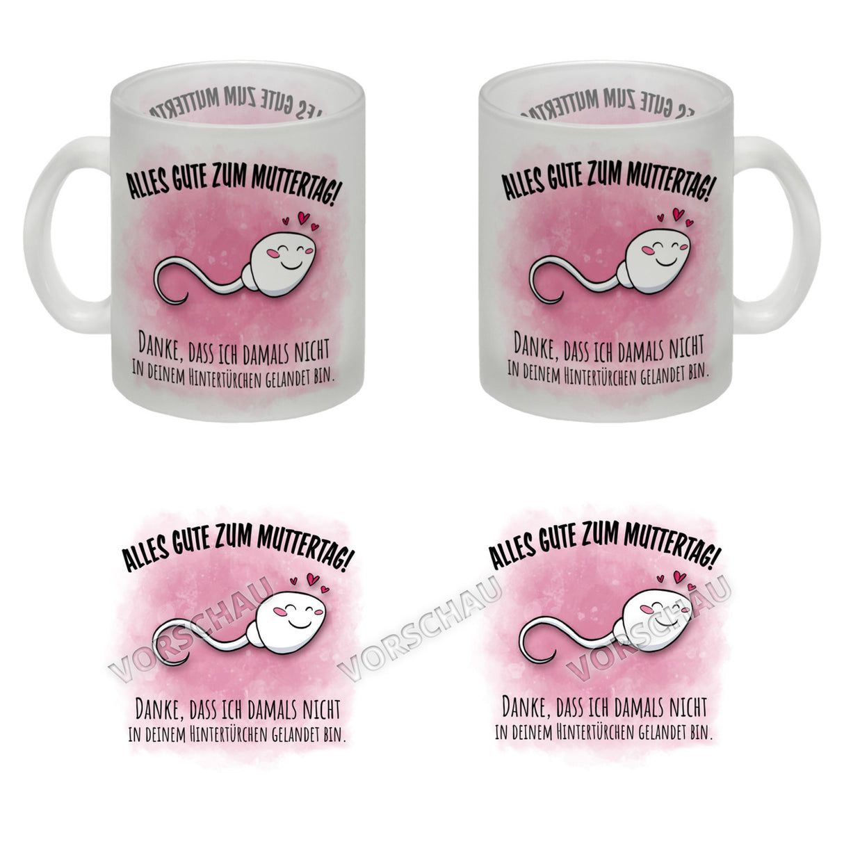 Danke Mama, dass du nicht Kaffeebecher zum Muttertag mit Rücken Spruch