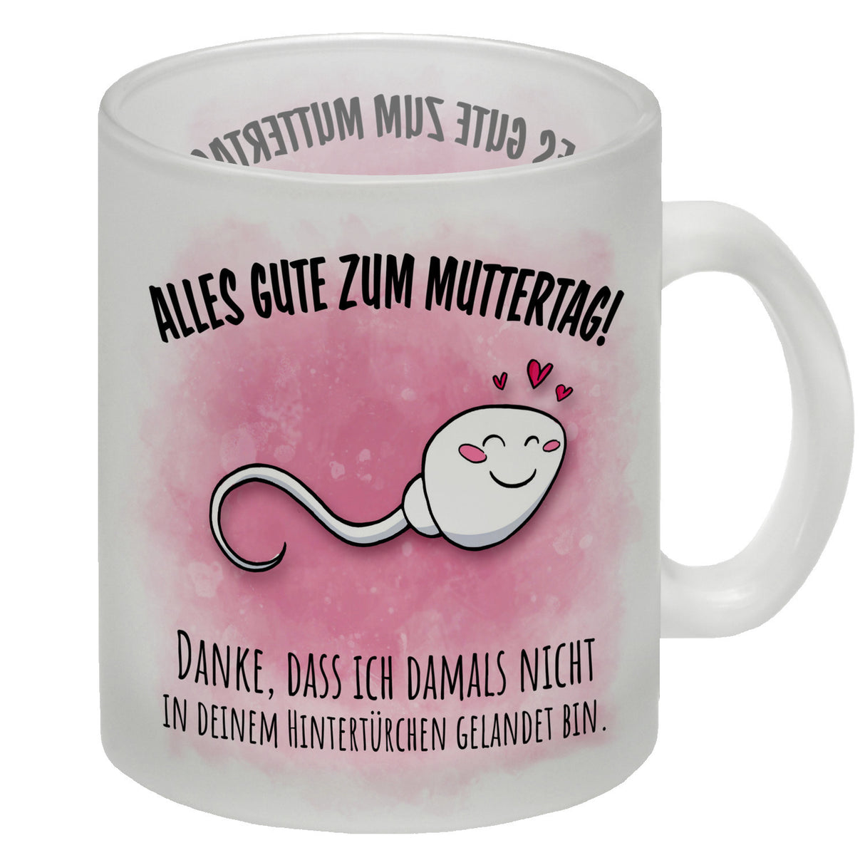 Danke Mama, dass du nicht Kaffeebecher zum Muttertag mit Rücken Spruch