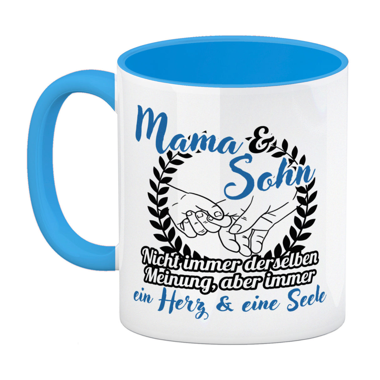 Mama und Sohn - ein Herz & eine Seele Kaffeebecher