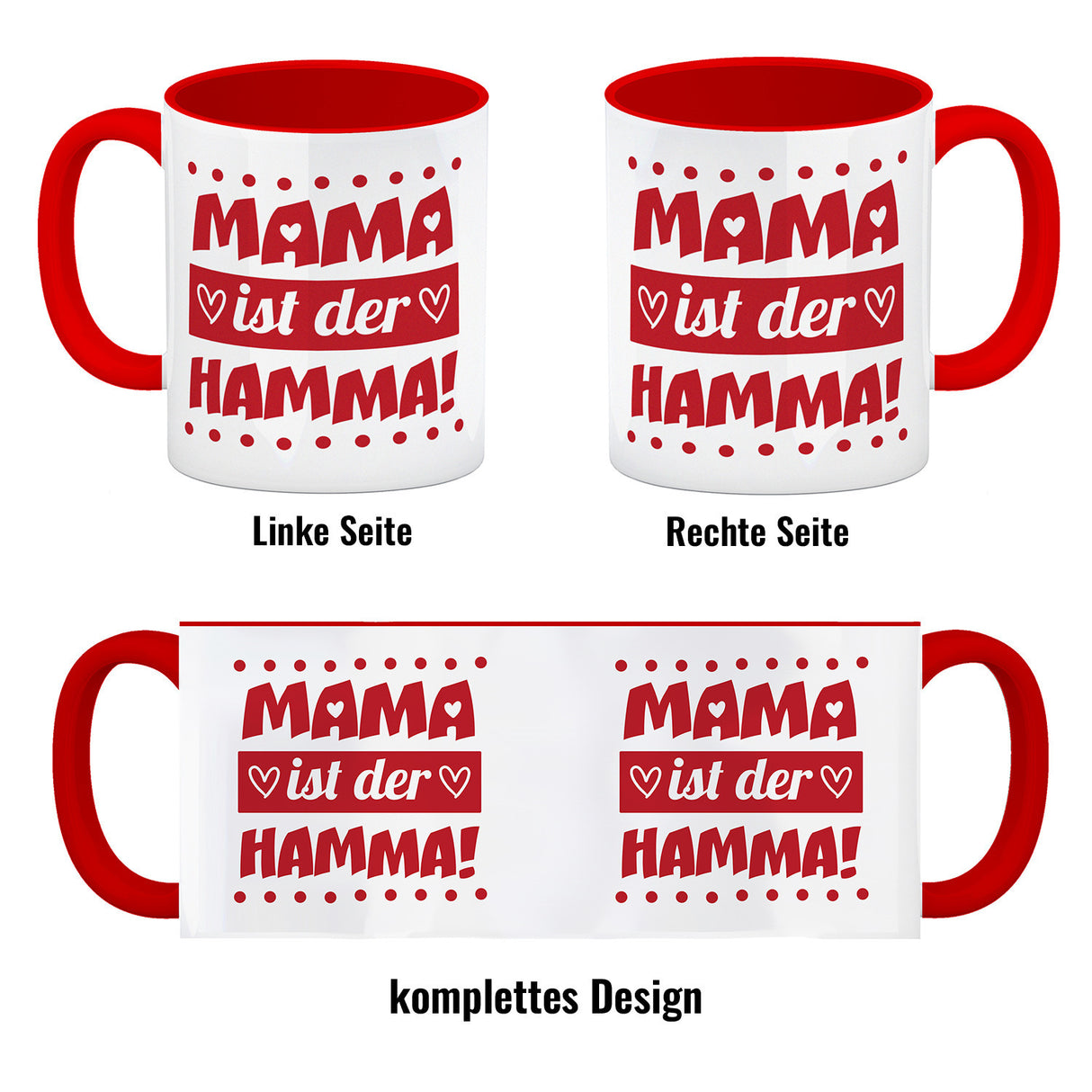 Mama ist der Hamma Kaffeebecher zum Muttertag