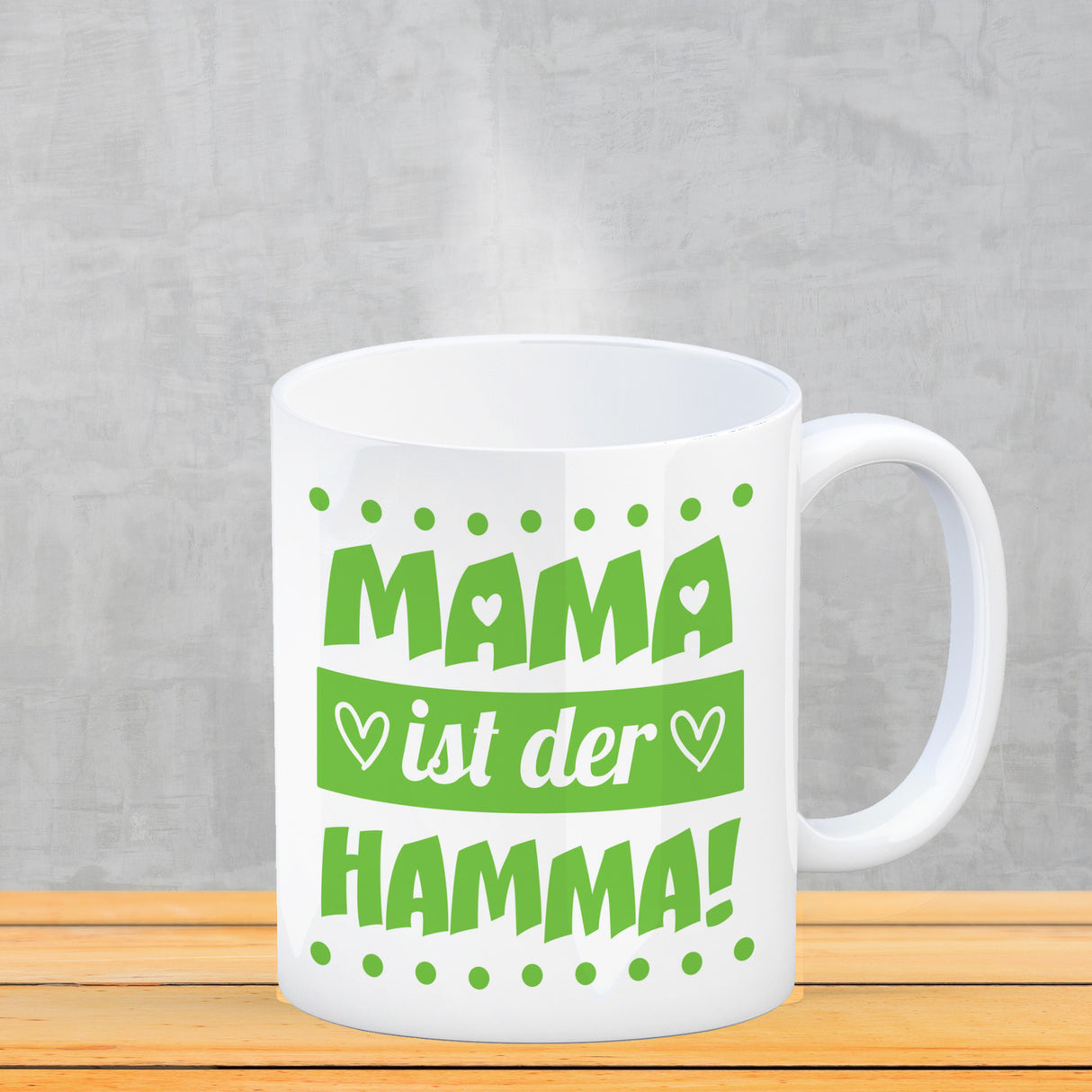 Mama ist der Hamma Kaffeebecher zum Muttertag