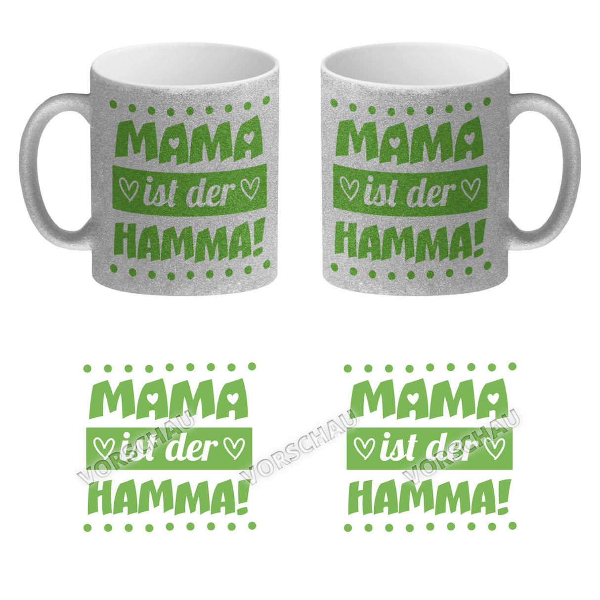 Mama ist der Hamma Kaffeebecher zum Muttertag