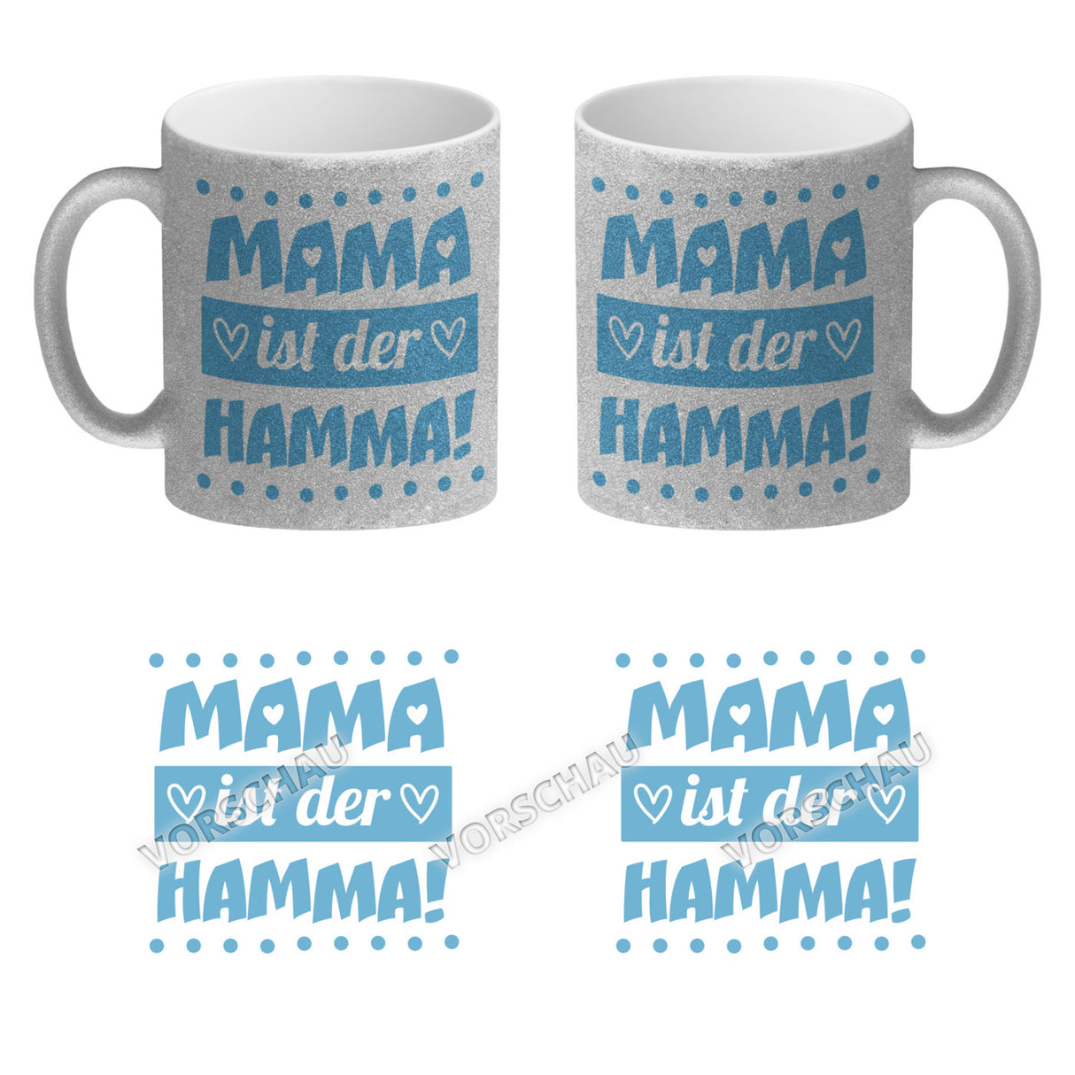 Mama ist der Hamma Kaffeebecher zum Muttertag