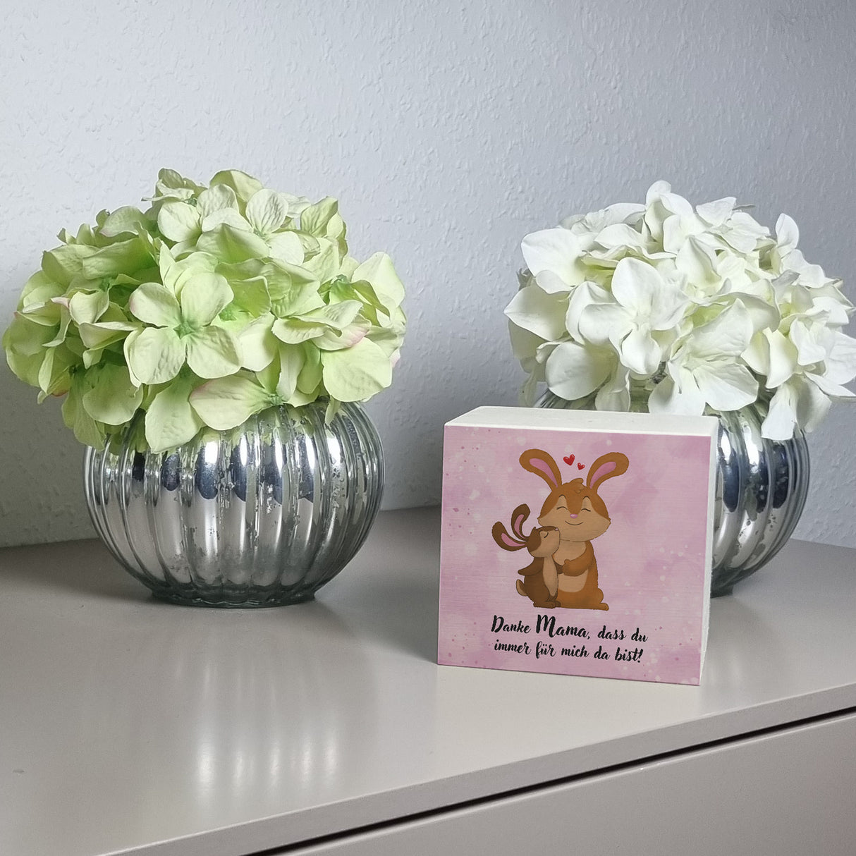 Danke Mama, dass du für mich da bist Spardose mit Hase