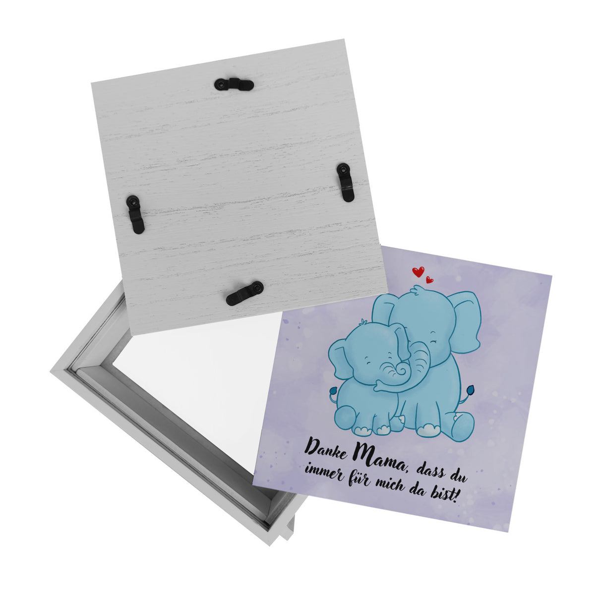 Danke Mama, dass du für mich da bist Spardose mit Elefant