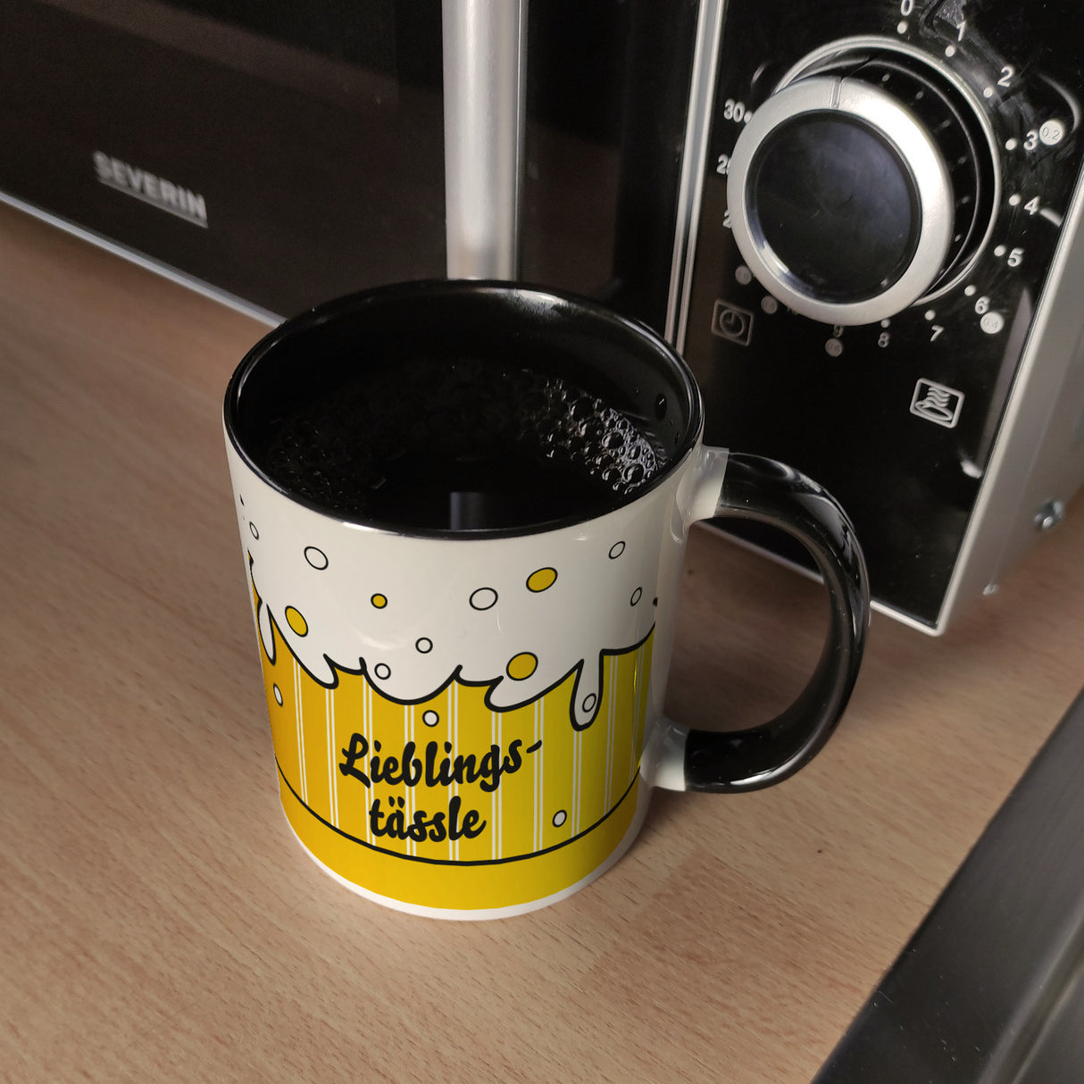 Lieblingstässle Bier Kaffeebecher schwäbisch