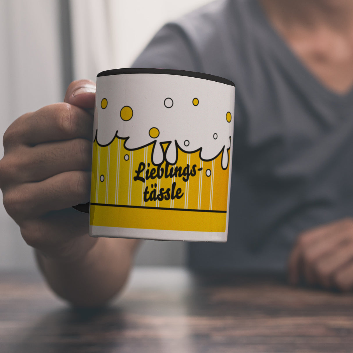 Lieblingstässle Bier Kaffeebecher schwäbisch