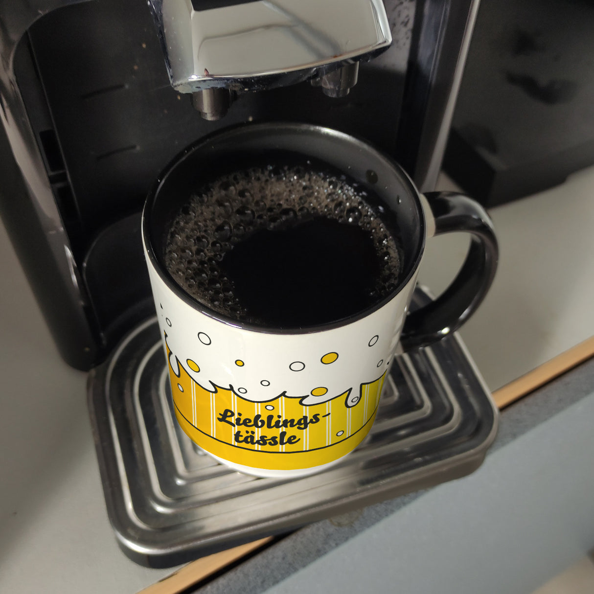 Lieblingstässle Bier Kaffeebecher schwäbisch