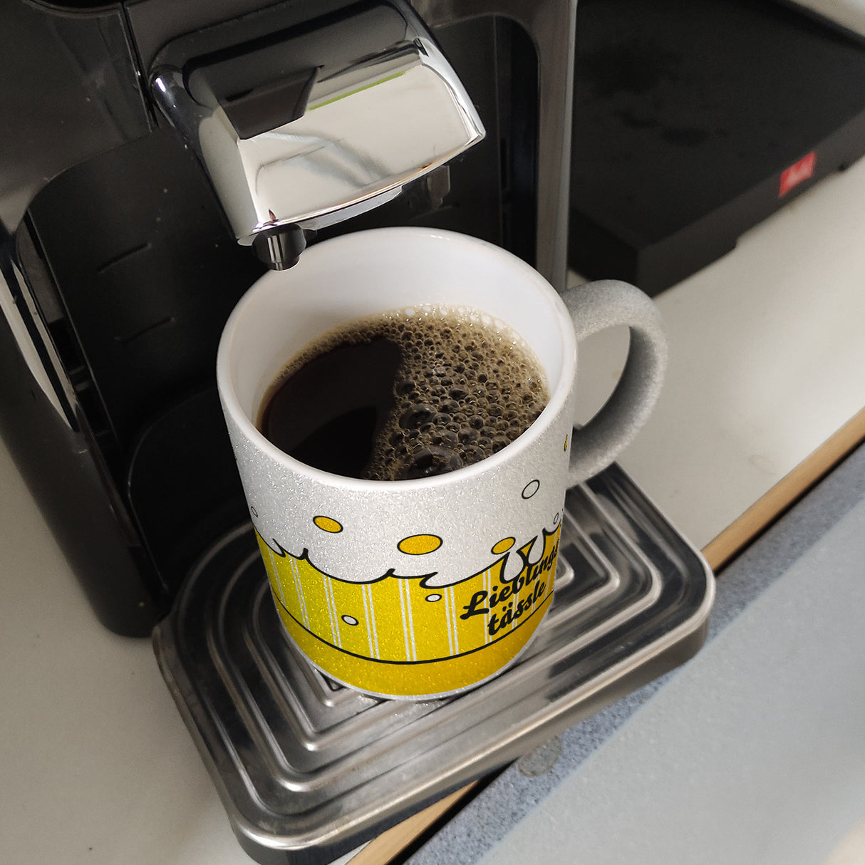 Lieblingstässle Bier Kaffeebecher schwäbisch