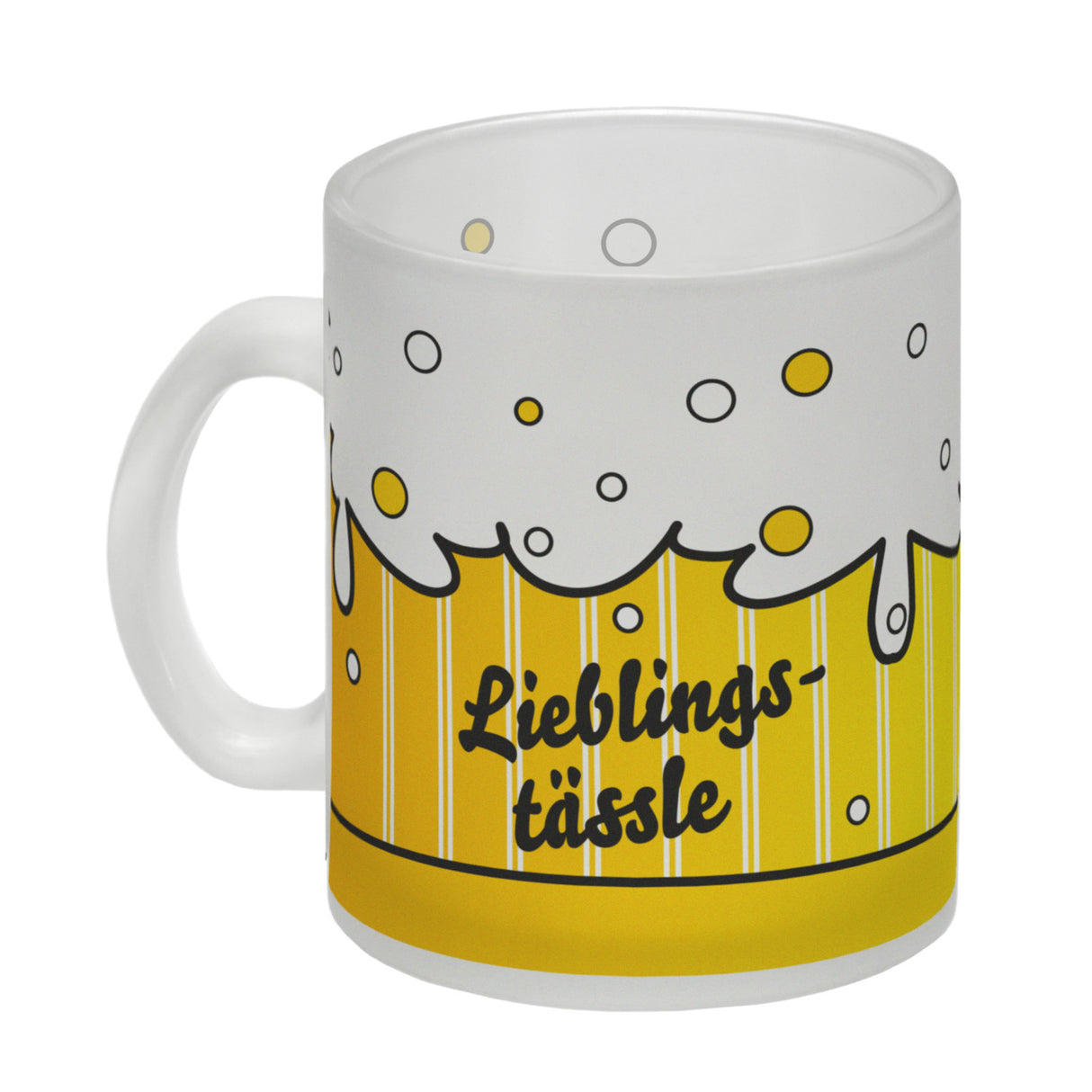 Lieblingstässle Bier Kaffeebecher schwäbisch