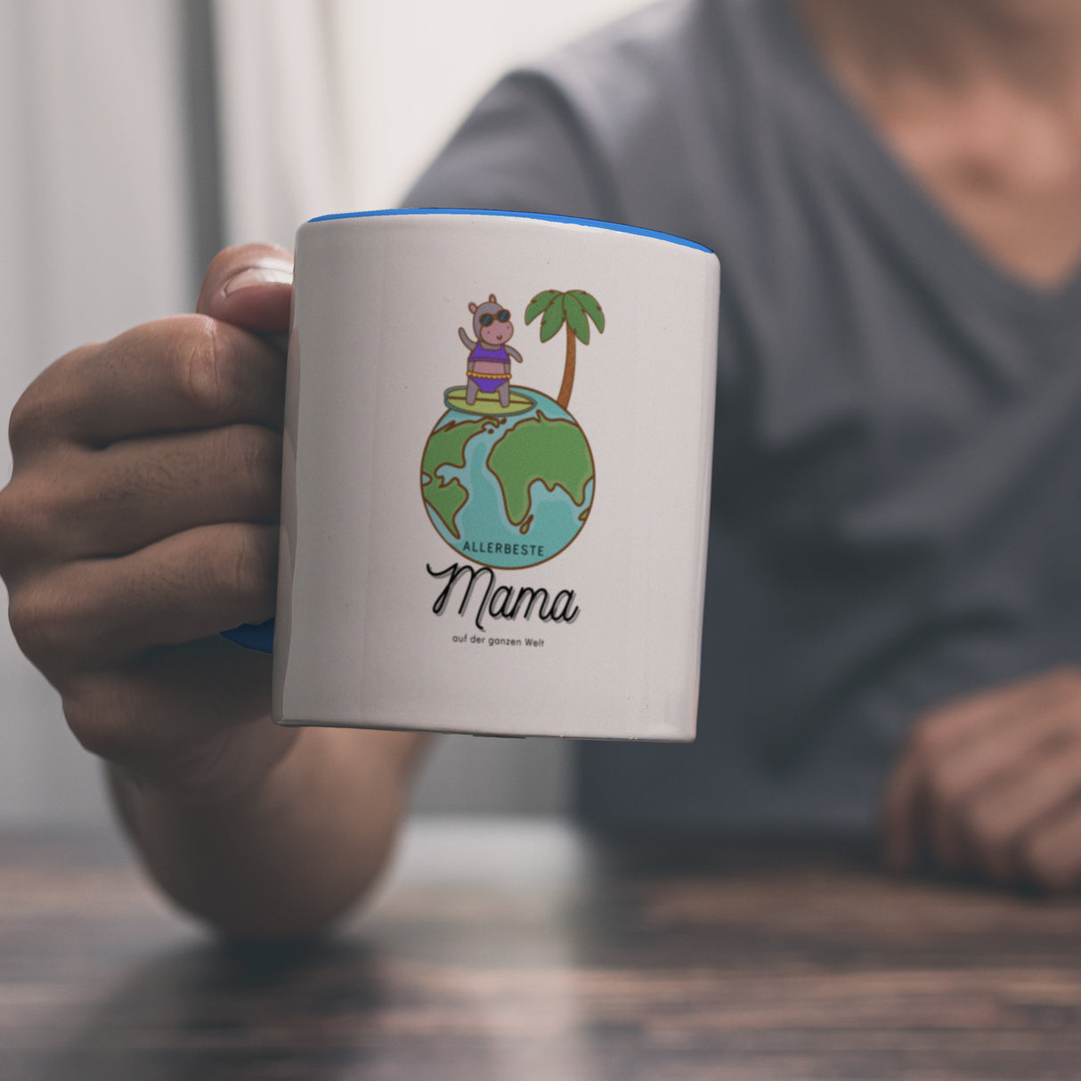 Allerbeste Mama Kaffeebecher zum Muttertag