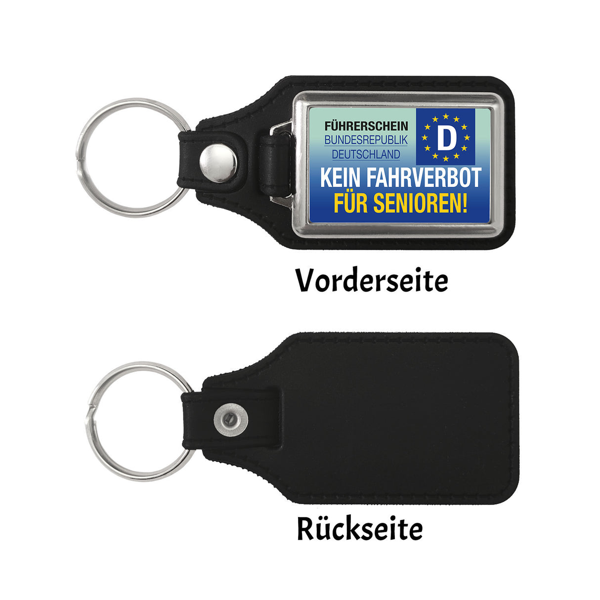 Kein Fahrverbot für Senioren Schlüsselanhänger