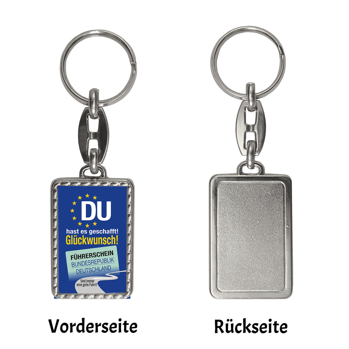 Glückwunsch zum Führerschein! Gute Fahrt! Schlüsselanhänger