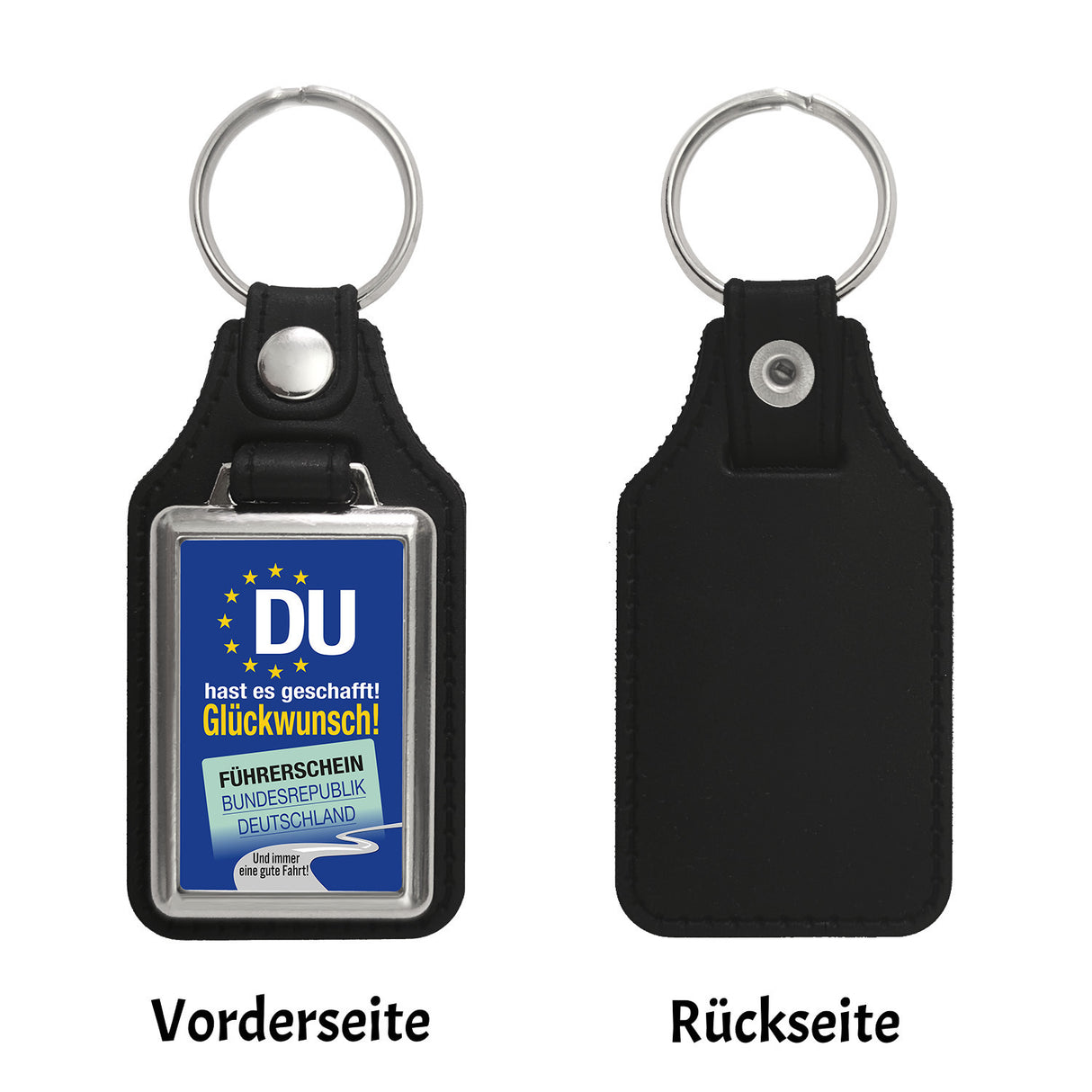 Glückwunsch zum Führerschein! Gute Fahrt! Schlüsselanhänger