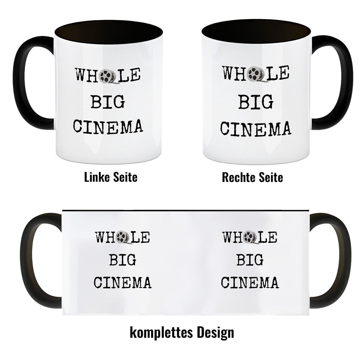 Denglisch Kaffeebecher - Whole big cinema