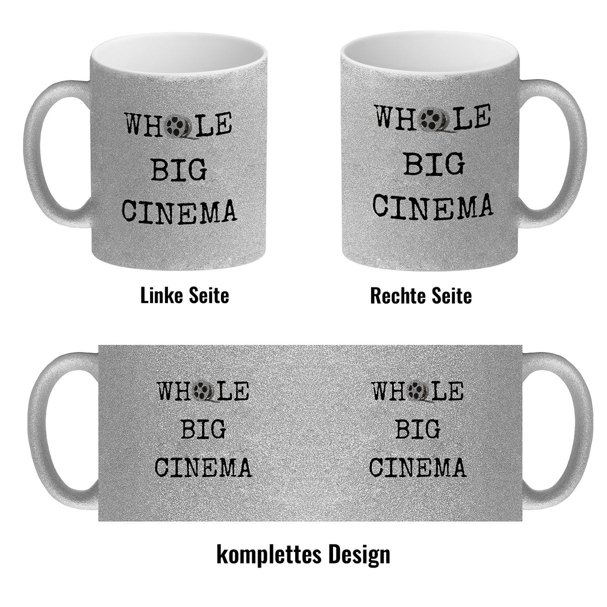 Denglisch Kaffeebecher - Whole big cinema