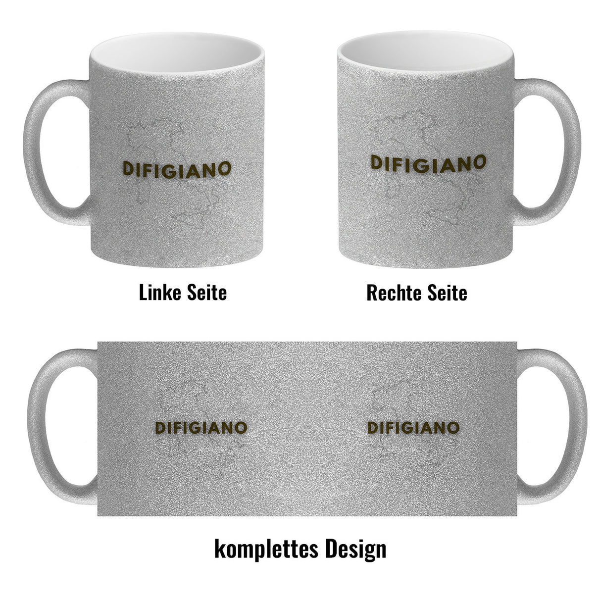 Difigiano Di-Fig-I-A-No Dialekt Kaffeebecher