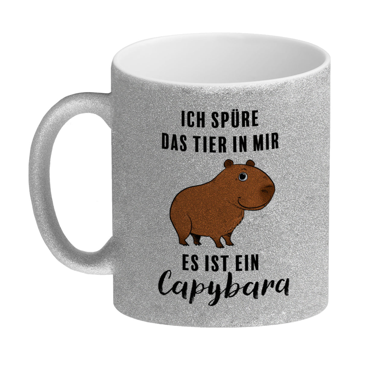 Ich spüre das Tier in mir – es ist ein Capybara Kaffeebecher