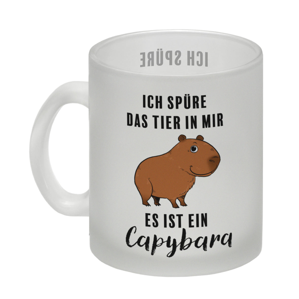 Ich spüre das Tier in mir – es ist ein Capybara Kaffeebecher