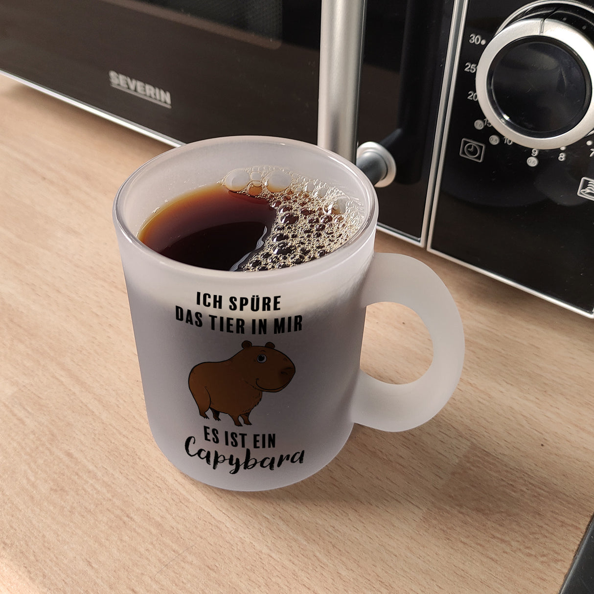 Ich spüre das Tier in mir – es ist ein Capybara Kaffeebecher