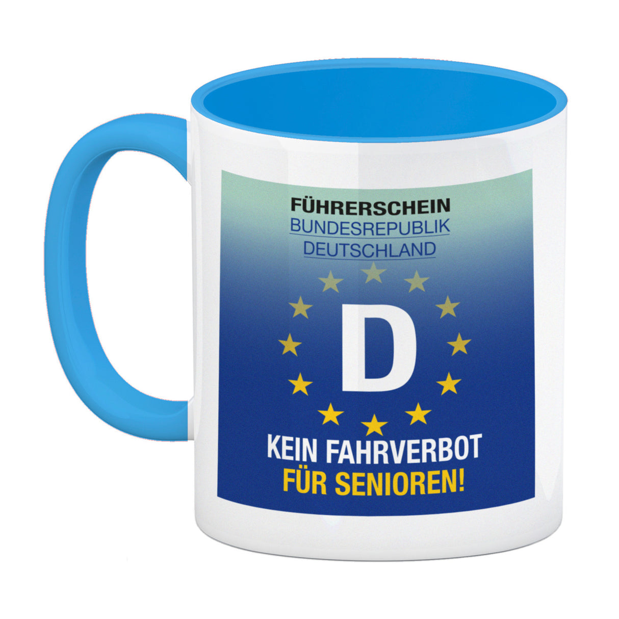 Kein Fahrverbot für Senioren Kaffeebecher