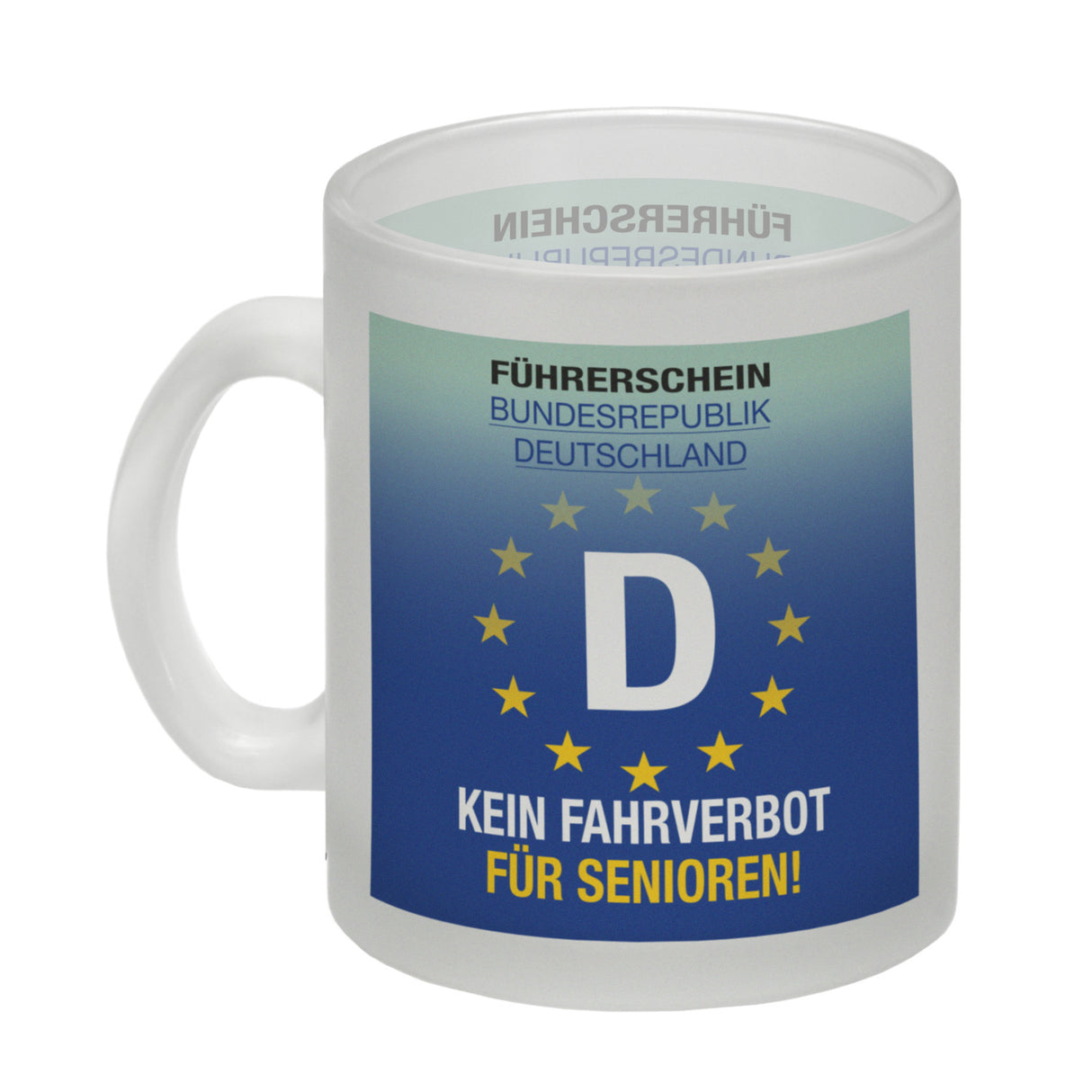 Kein Fahrverbot für Senioren Kaffeebecher