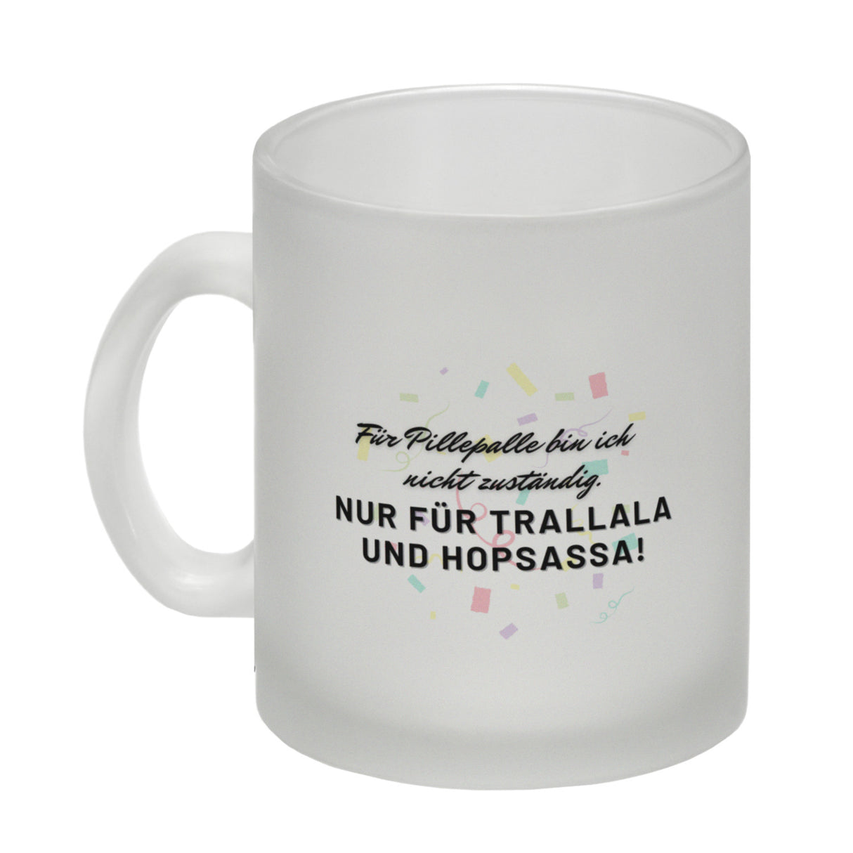 Pillepalle Kaffeebecher mit Ballons und Spruch
